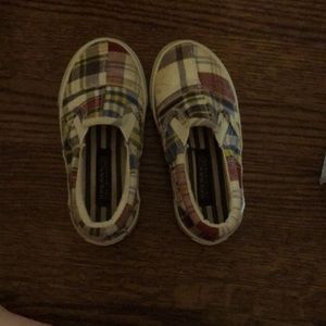 Baby boy sperry shoes gently used